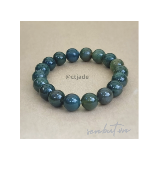 2209221 CTjade - Trang sức đá phong thủy hộ mệnh bình an, vòng chuỗi đá 100% đá thiên nhiên